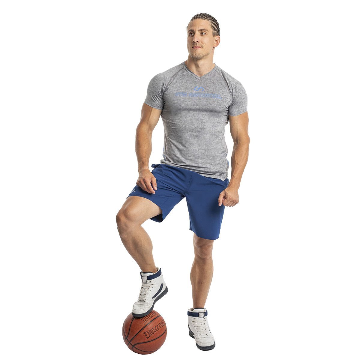 Image of V-Neck Raglan Functional Shirt Intensity for Men