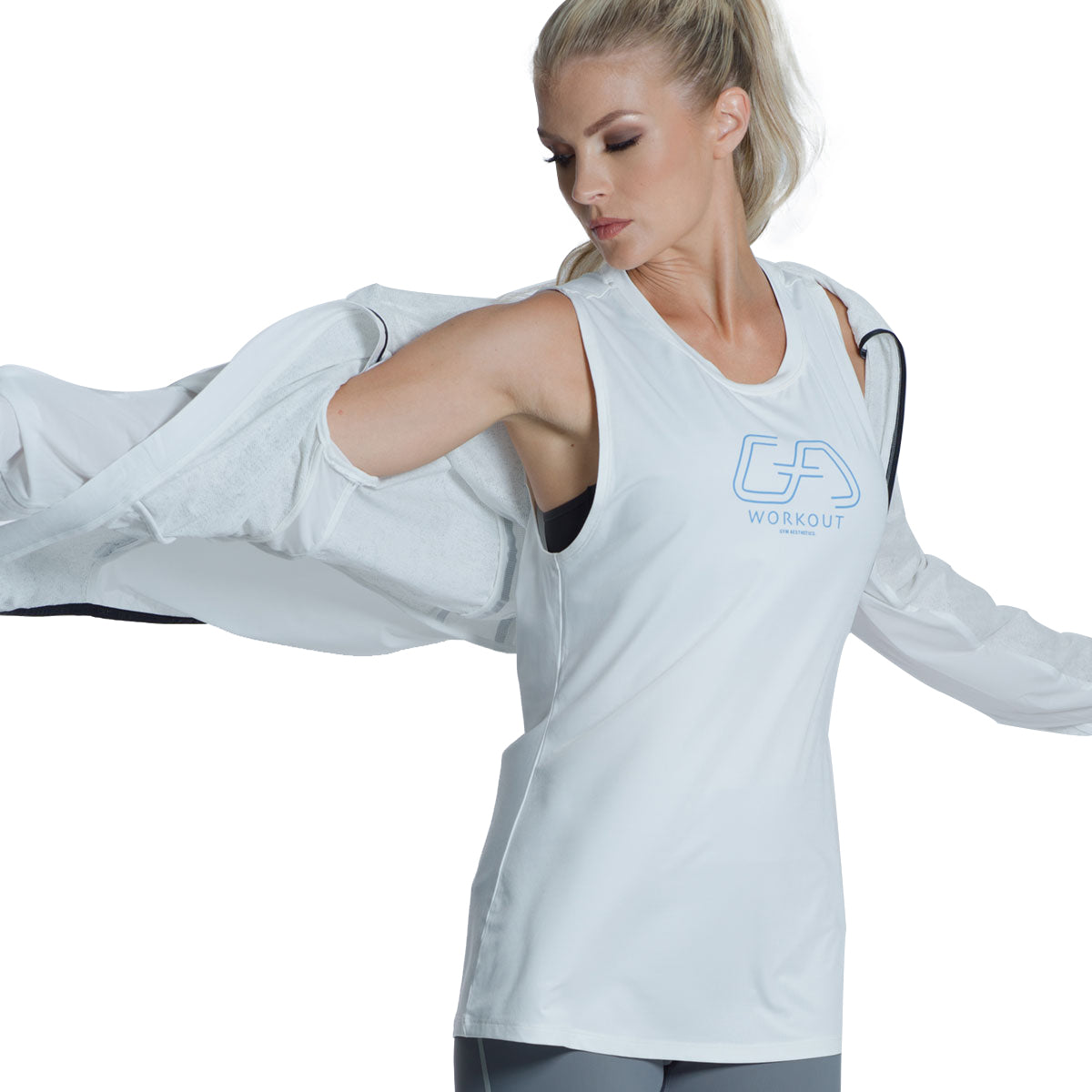 Image of Workout Intensity Ladies Tank Top Sleeveless