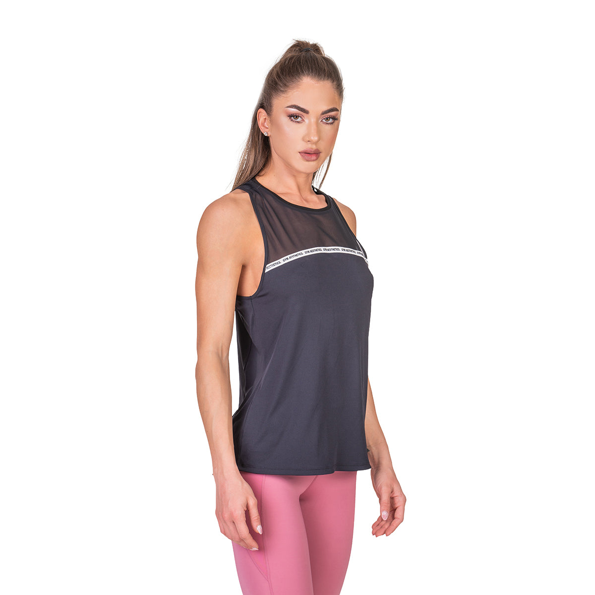 Image of Workout Mighty Tech Mesh Gym Tank for Women