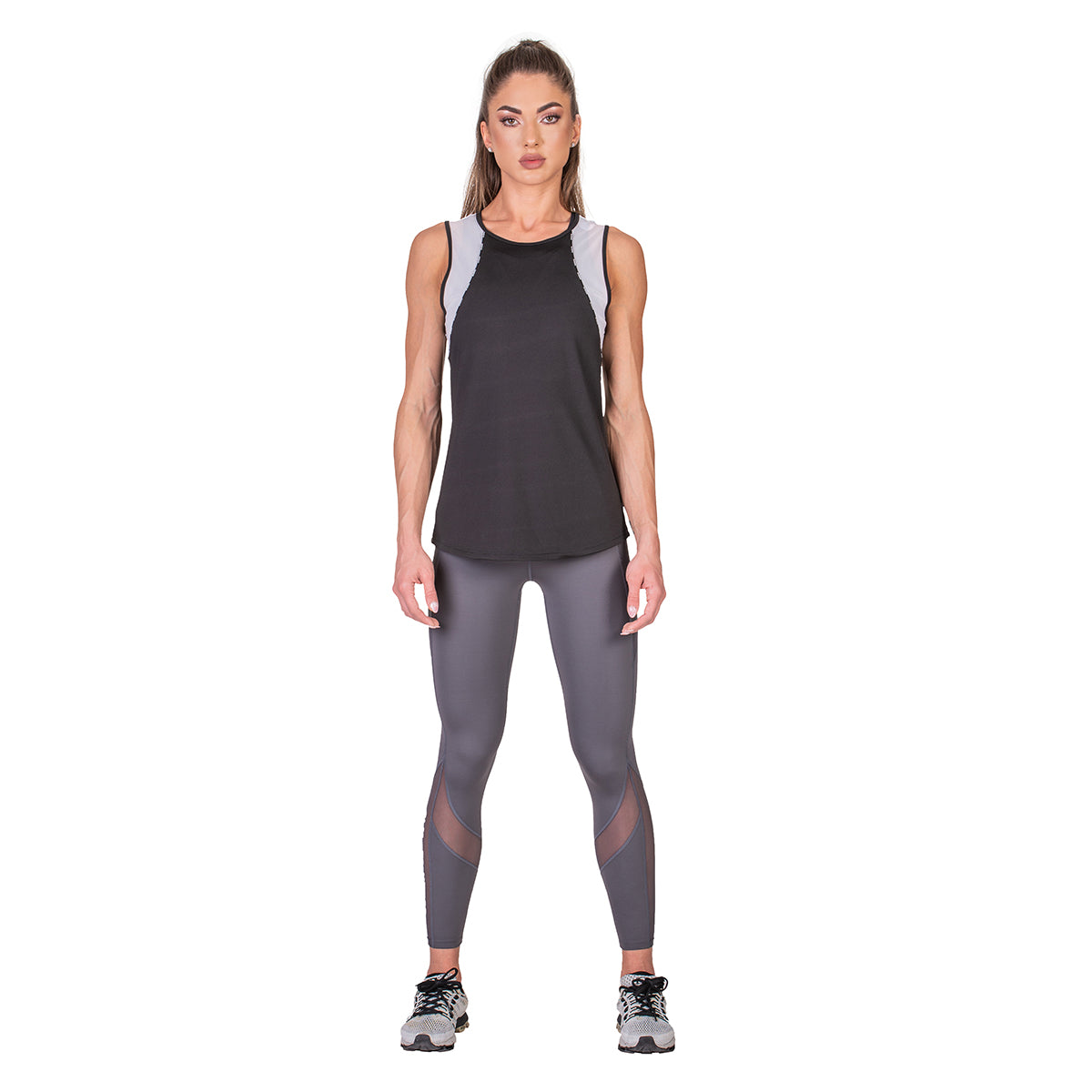 Image of Workout Mighty Tech Mesh Sleeveless Tank Top for Women