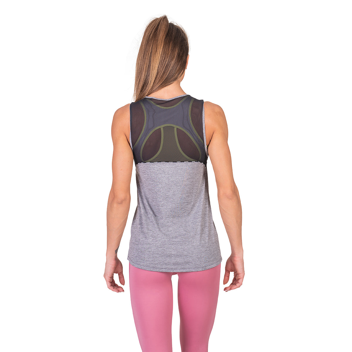 Image of Workout Mighty Tech Mesh Sleeveless Tank Top for Women