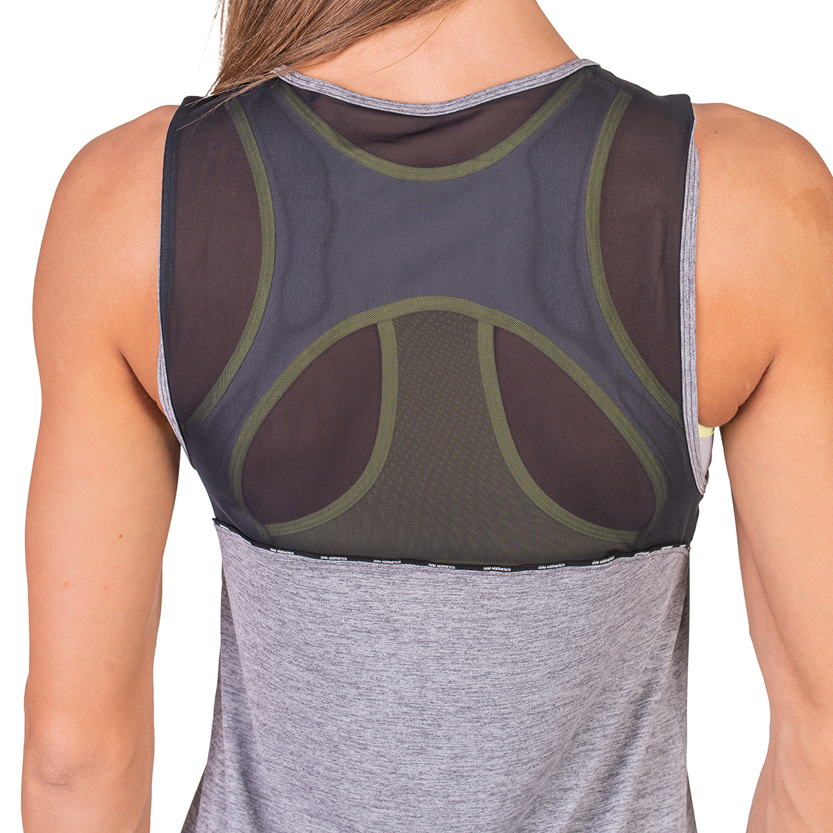 Image of Workout Mighty Tech Mesh Sleeveless Tank Top for Women