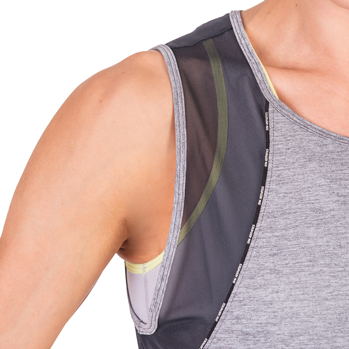 Image of Workout Mighty Tech Mesh Sleeveless Tank Top for Women